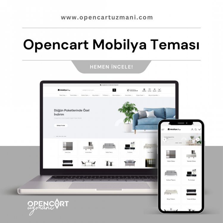 Opencart Temaları ile E-Ticarette Fark Yaratın!